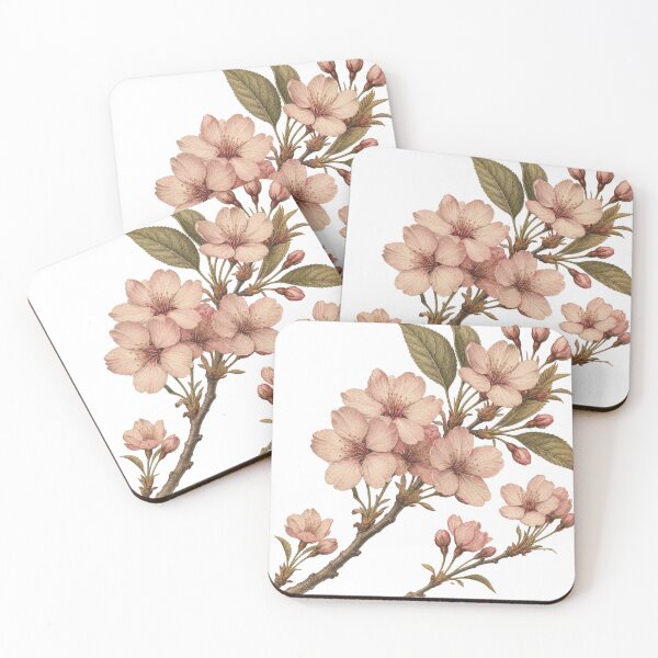 Item preview, Elegant Japanese Cherry Blossom Botanical Art | Sakura Floral Aesthetic designed and sold by rushaib.