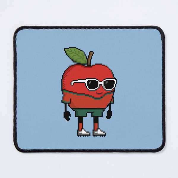 Item preview, Apple Pixel in a Soccer Uniform 21 designed and sold by White Rim Mates.