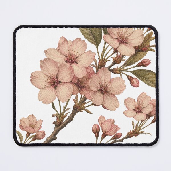 Item preview, Elegant Japanese Cherry Blossom Botanical Art | Sakura Floral Aesthetic designed and sold by rushaib.