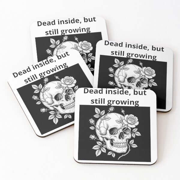 Item preview, Still Growing - Botanical Skull Minimalist Design designed and sold by AcosDesign.