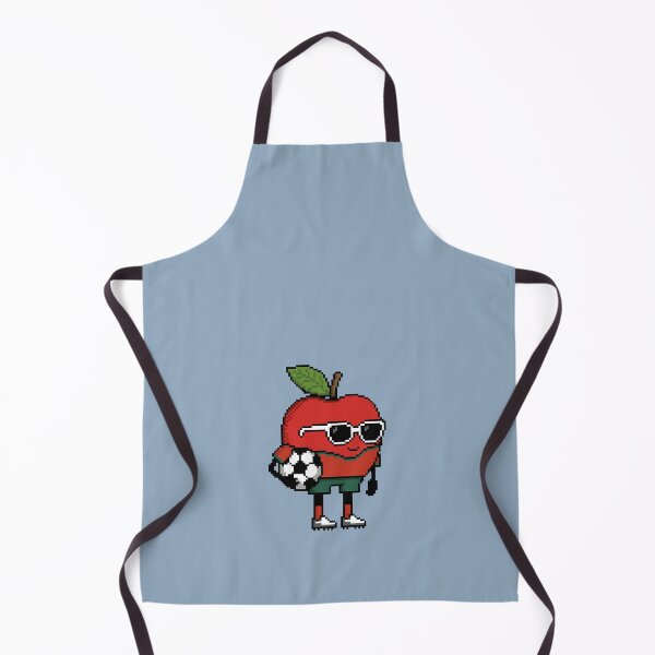 Item preview, Apple Pixel in a Soccer Uniform 22 designed and sold by White Rim Mates.