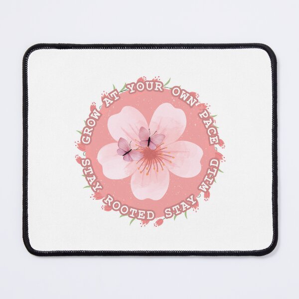 Item preview, Grow at your own pace floral design designed and sold by ElvoraDesign.