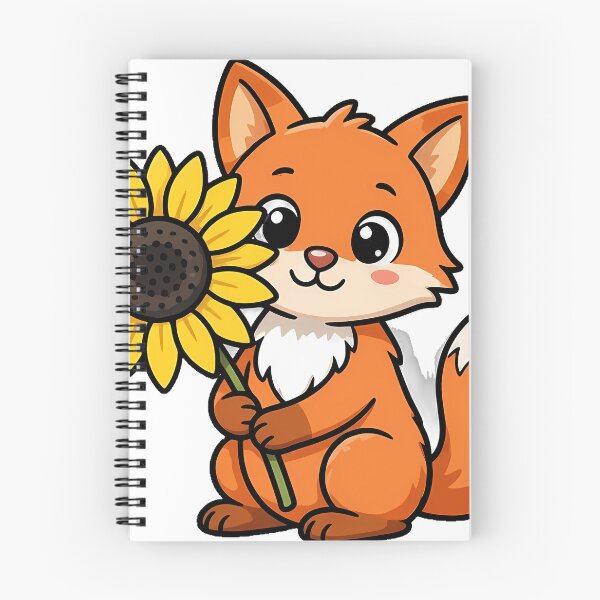Item preview, Sunflower Fox Icon designed and sold by pumsquare.