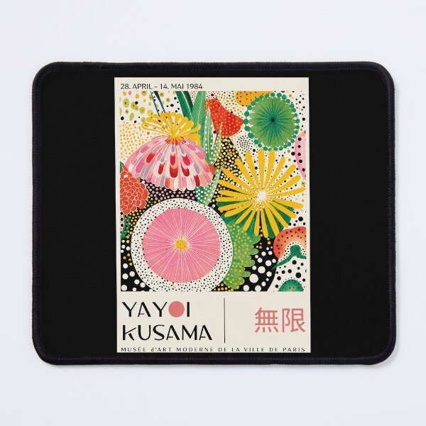 Item preview, Yayoi Kusama Exhibition Poster, Yayoi Kusama Exhibition Poster Floral Infinity Wall Art Colorful Kusama Art Design designed and sold by Jackchapman97.