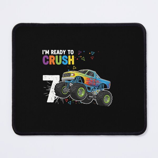 Item preview, I'm Ready To Crush 7 Monster Truck Birthday Seven Year Old Kids designed and sold by PopStars1993.