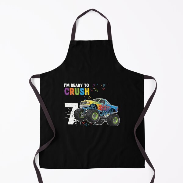 Item preview, I'm Ready To Crush 7 Monster Truck Birthday Seven Year Old Kids designed and sold by PopStars1993.