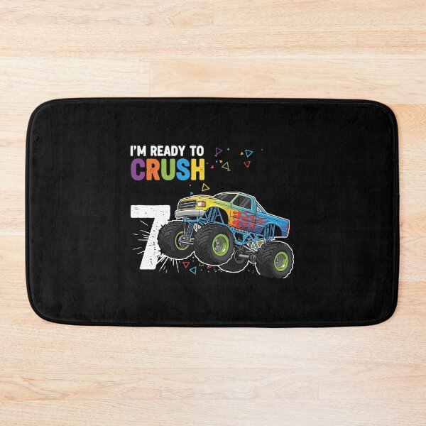 Item preview, I'm Ready To Crush 7 Monster Truck Birthday Seven Year Old Kids designed and sold by PopStars1993.