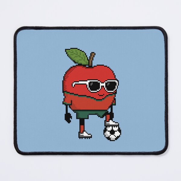Item preview, Apple Pixel in a Soccer Uniform 23 designed and sold by White Rim Mates.