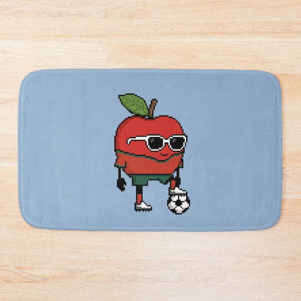 Item preview, Apple Pixel in a Soccer Uniform 23 designed and sold by White Rim Mates.
