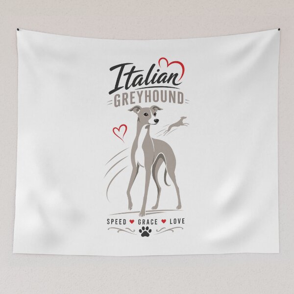 Item preview, Italian Greyhound Speed Grace Love Dog Owner designed and sold by AntiqueImages.