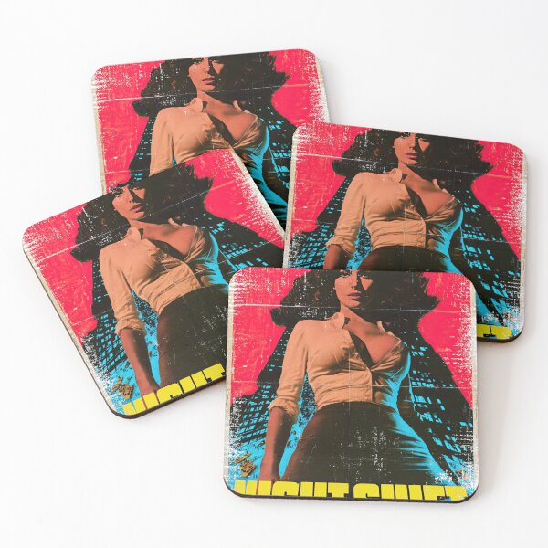 Item preview, Night Shift – Vintage Neo-Noir Movie Poster designed and sold by obstinator.