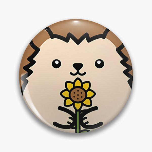 Item preview, Sunflower Hedgehog Icon designed and sold by pumsquare.