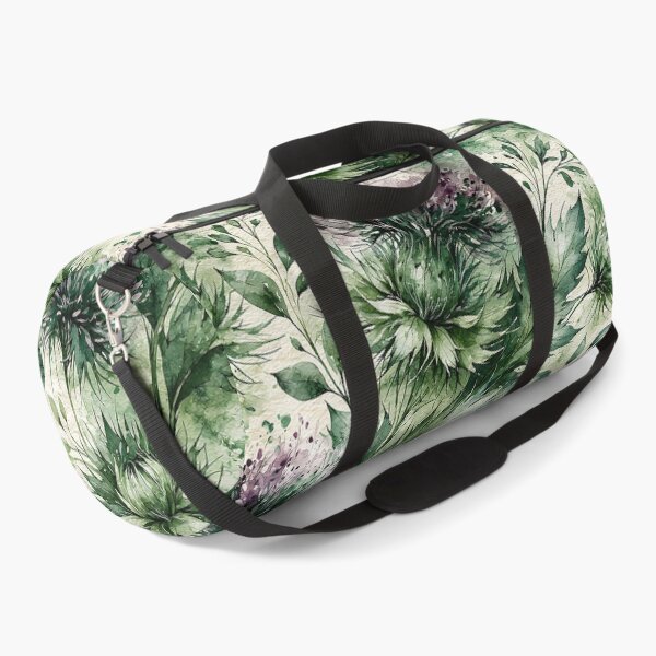 Item preview, Sage and Plum Scottish Highland Botanical Pattern designed and sold by Nine Lives Studio.