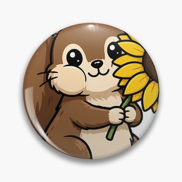 Item preview, Sunflower Squirrel Icon designed and sold by pumsquare.