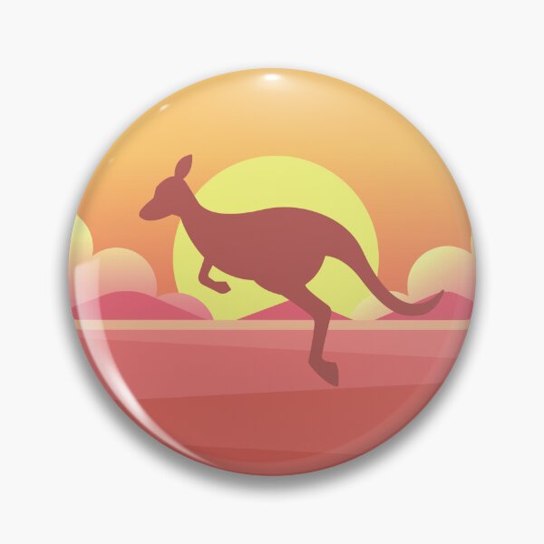 Item preview, Australian sunset with Kangaroo designed and sold by GEEZER.