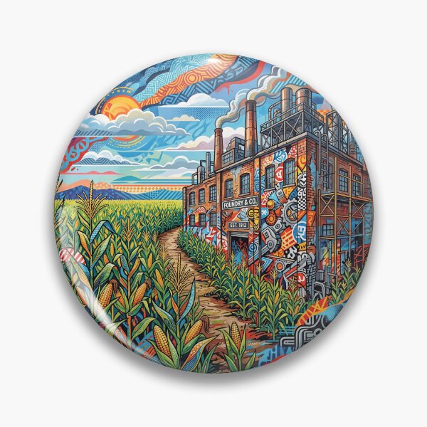Artikelvorschau, Urban Factory Corn Field entworfen und verkauft von Home Decor Art.