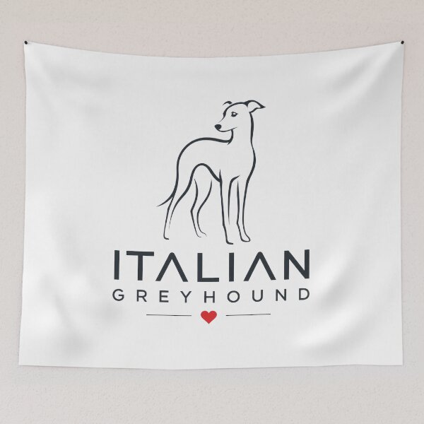 Item preview, Italian Greyhound Dog Lover Modern Minimalist designed and sold by AntiqueImages.