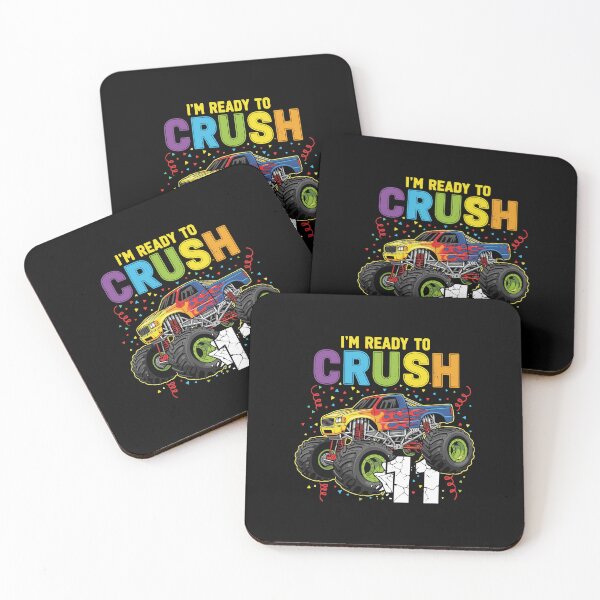 Item preview, I'm Ready To Crush 11 Eleventh Birthday Monster Truck Boy designed and sold by PopStars1993.