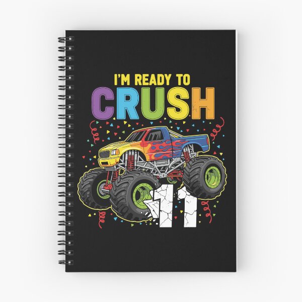 Item preview, I'm Ready To Crush 11 Eleventh Birthday Monster Truck Boy designed and sold by PopStars1993.