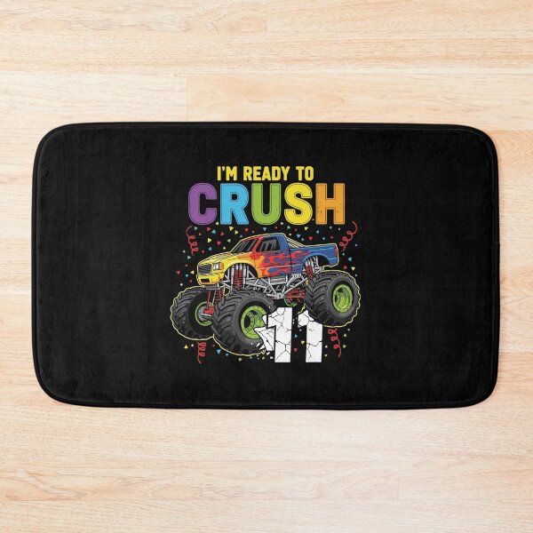 Item preview, I'm Ready To Crush 11 Eleventh Birthday Monster Truck Boy designed and sold by PopStars1993.