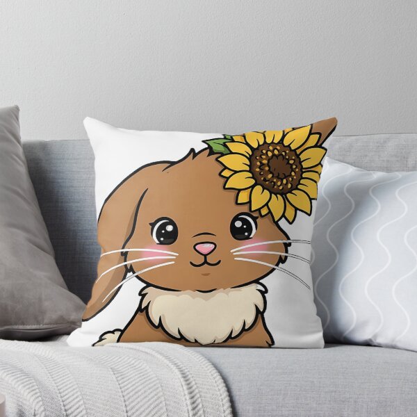 Item preview, Sunflower Rabbit Icon designed and sold by pumsquare.