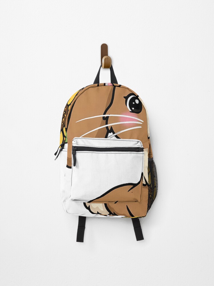 Thumbnail 1 of 3, Backpack, Sunflower Rabbit Icon designed and sold by pumsquare.