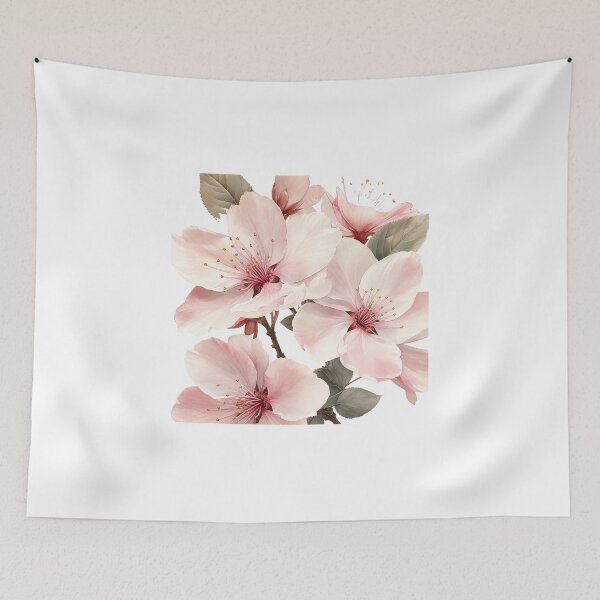 Item preview, Elegant Japanese Cherry Blossom Botanical Art | Sakura Floral Aesthetic designed and sold by rushaib.