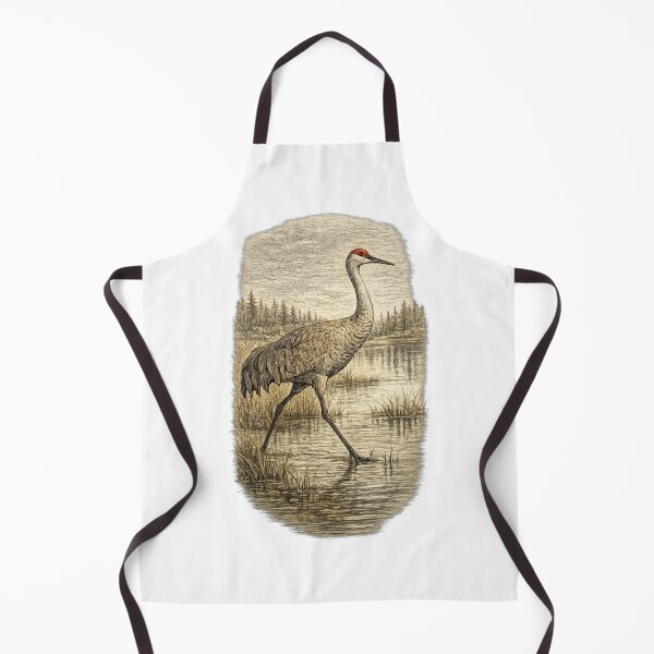 Item preview, Sandhill Crane Wetland Crossing designed and sold by KrungiT Design .