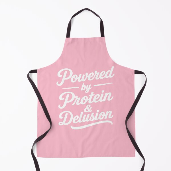 Item preview, Powered by protein and delusion designed and sold by cafelab.