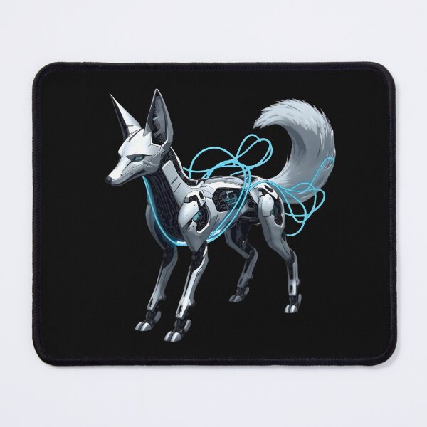 Item preview, Sleek Cyberpunk Mecha Gumiho Nine-Tailed Fox designed and sold by 77Clover.