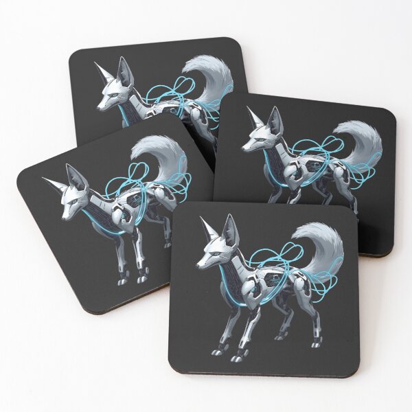 Item preview, Sleek Cyberpunk Mecha Gumiho Nine-Tailed Fox designed and sold by 77Clover.