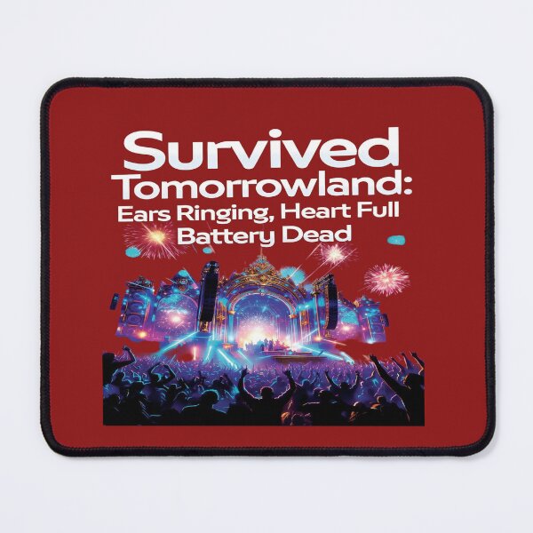 Item preview, Tomorrowland Survivor T-Shirt | Survived Tomorrowland Ears Ringing Heart Full Battery Dead | EDM Festival Shirt | Rave Festival Gift | Belgium Music Festival Apparel designed and sold by Sushikidsntoddlers.