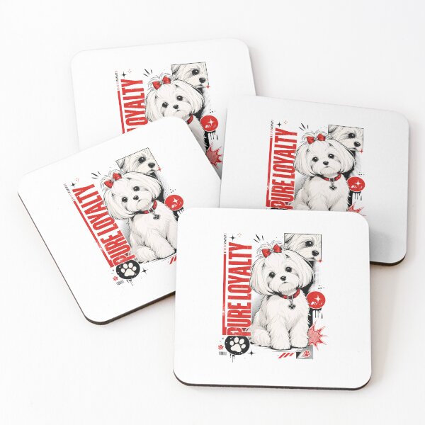 Item preview, Cute Maltese Dog Pure Loyalty Pet Owner designed and sold by AntiqueImages.