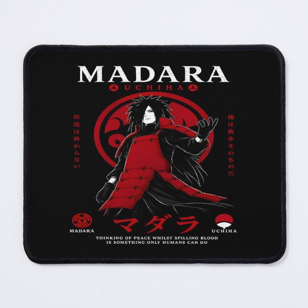 Item preview, Uchiha Prodigy-Madara Uchiha | Rinnegan  user -Red Armor   | Thinking of Peace Whilst Spilling Blood Quote -Aesthetic Design designed and sold by Trinidesigns123.