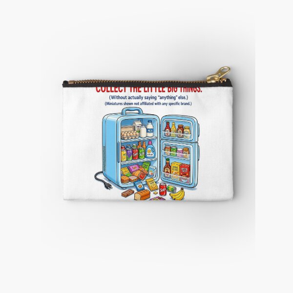 Item preview, Collect the Little Big Things – Mini Fridge of Tiny Treasures designed and sold by pixelandpassionart.