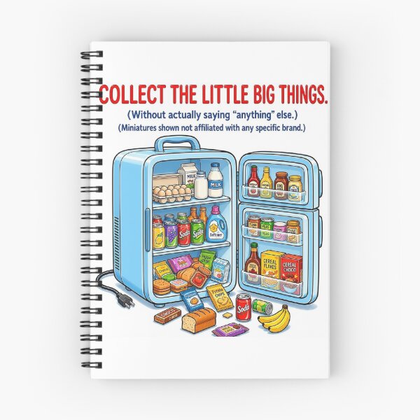 Item preview, Collect the Little Big Things – Mini Fridge of Tiny Treasures designed and sold by pixelandpassionart.