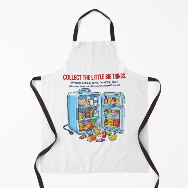 Item preview, Collect the Little Big Things – Mini Fridge of Tiny Treasures designed and sold by pixelandpassionart.