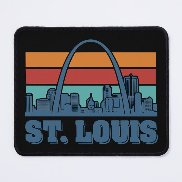 Item preview, Retro St. Louis Skyline Arch Vintage Sunset designed and sold by Imaginationbeyond.