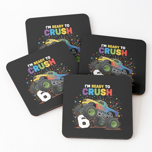 Item preview, I'm Ready To Crush Monster Truck 6th Birthday Six Years Old designed and sold by PopStars1993.