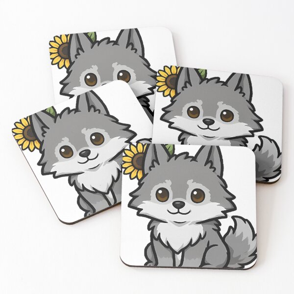 Item preview, Sunflower Wolf Icon designed and sold by pumsquare.