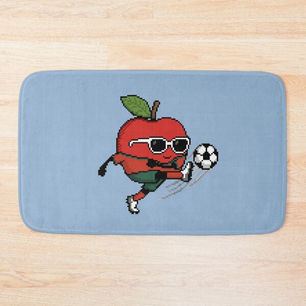 Item preview, Apple Pixel in a Soccer Uniform 24 designed and sold by White Rim Mates.