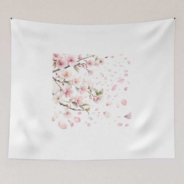 Item preview, Elegant Japanese Cherry Blossom Botanical Art | Sakura Floral Aesthetic designed and sold by rushaib.