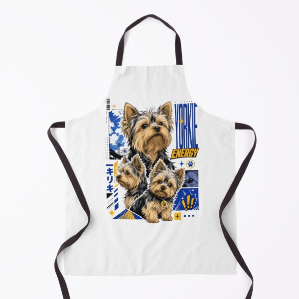 Item preview, Yorkie Energy Dog Lover Urban Style Design designed and sold by AntiqueImages.