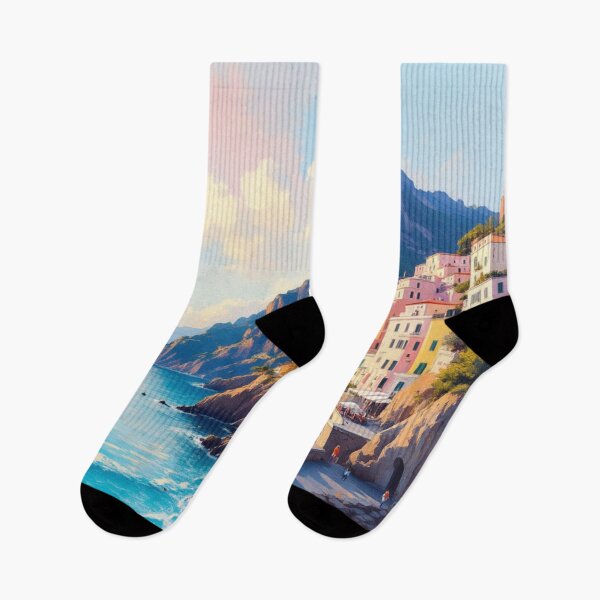 Item preview, Village on the Amalfi Coast (Italy) designed and sold by jefboutique6150.
