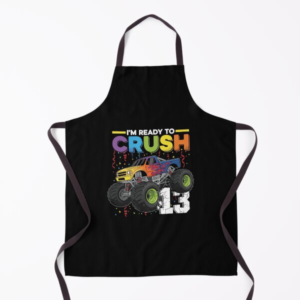 Item preview, I'm Ready To Crush 13 Monster Truck Thirteenth Birthday Boy Teenager designed and sold by PopStars1993.
