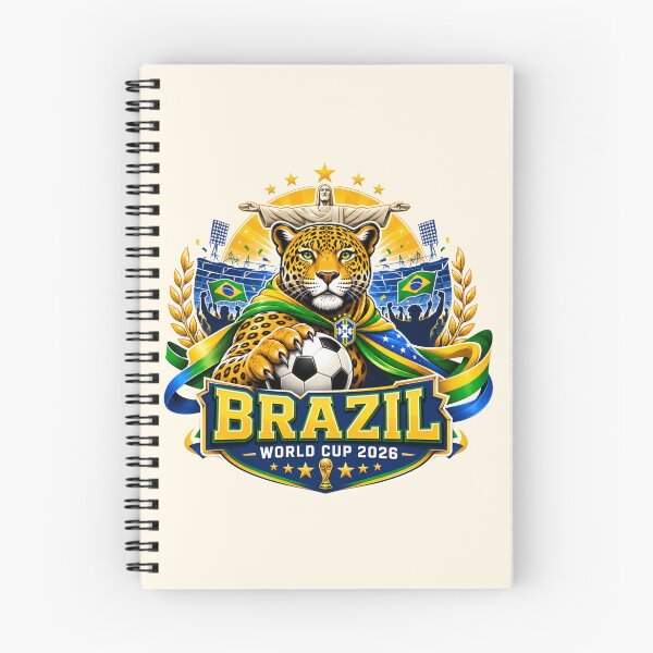 Item preview, Brazil Jaguar Football Fan Crest designed and sold by Retro Arabica.