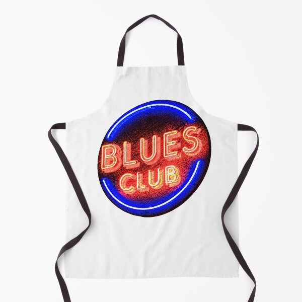 Item preview, Retro Blues Club Neon Sign – Vintage Music Lounge T-Shirt Design designed and sold by MerchWSzpilkach.