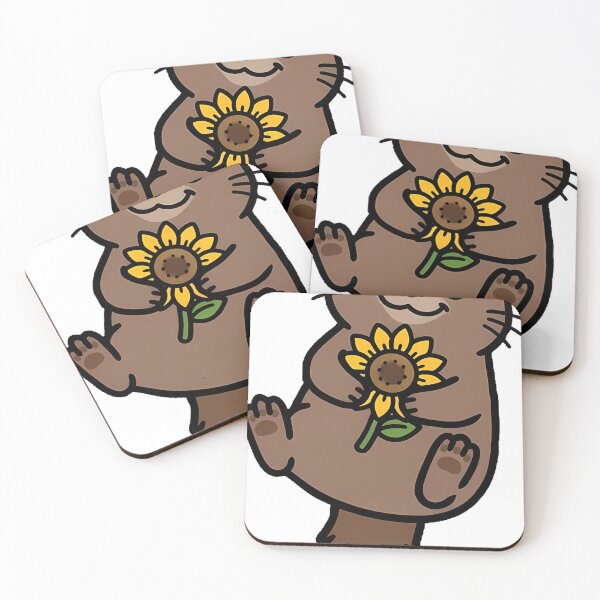 Item preview, Sunflower Otter Icon designed and sold by pumsquare.