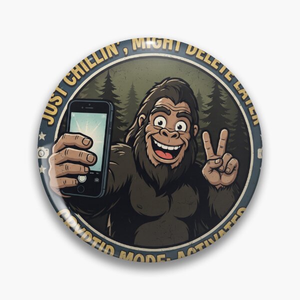 Item preview, Bigfoot Cryptid Mode Activated designed and sold by RheaRealm.