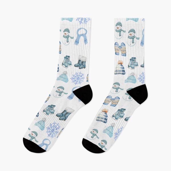 Item preview, Winter design in Ice Blue, Gray and White T-shirt - HOME decor designed and sold by PureHopeStudio.